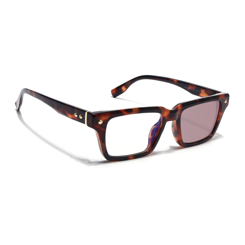 Voyage Demi Brown Wayfarer Eyeglasses for Men & Women (FY99285FMG9272)