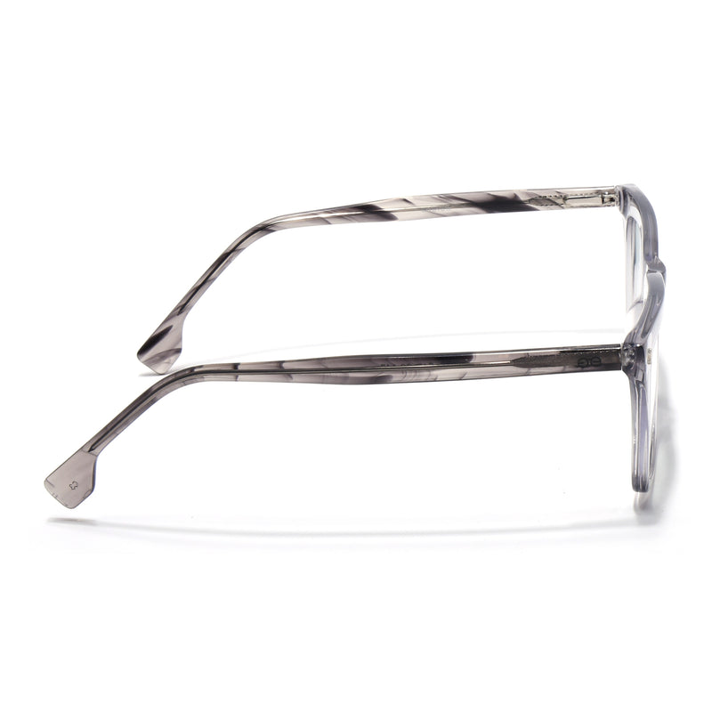 Goeye Grey Square Acetate Eyeglasses for Men & Women (GO178GE1679-C3)