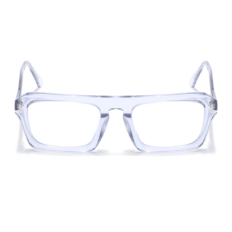Goeye Light Blue Wayfarer Acetate Eyeglasses for Men & Women (GO180GE1683-C2)