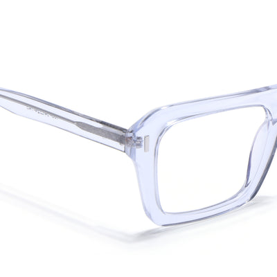 Goeye Light Blue Wayfarer Acetate Eyeglasses for Men & Women (GO180GE1683-C2)