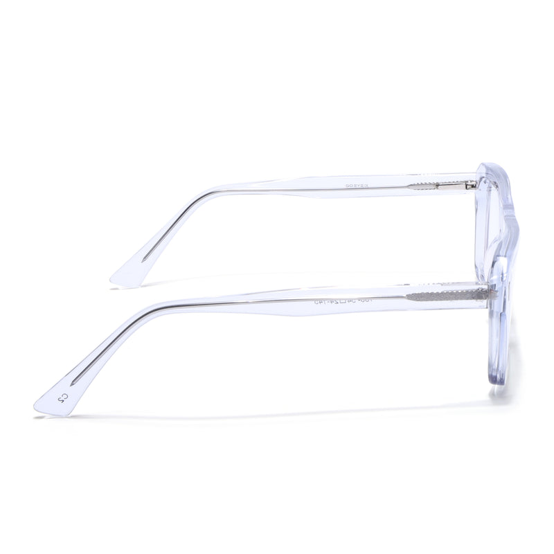 Goeye Light Blue Wayfarer Acetate Eyeglasses for Men & Women (GO180GE1683-C2)