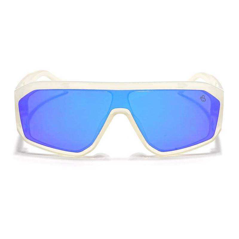 Supremo - Sea Green Oversize Sunglasses (ID2329CL863)