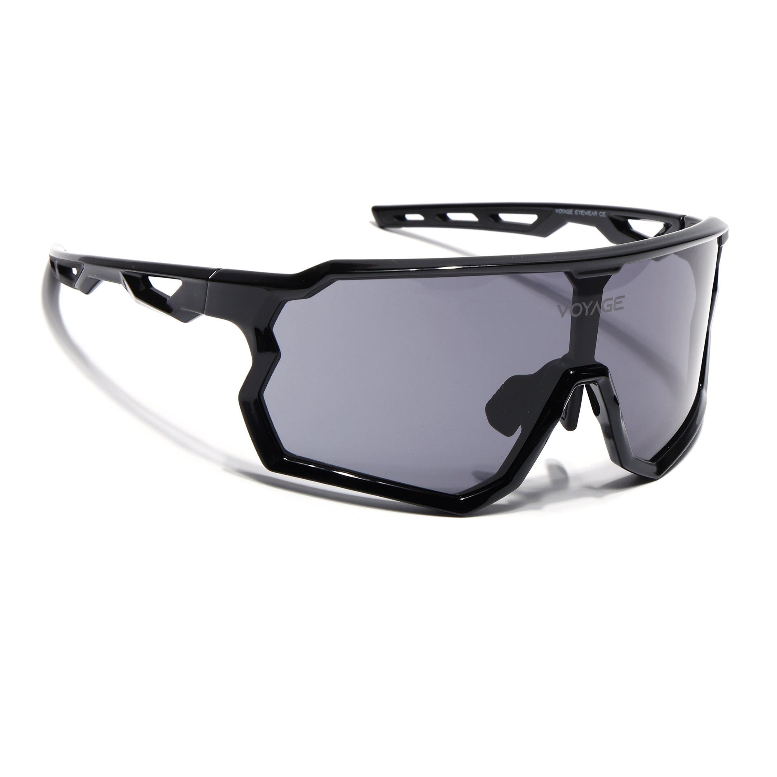 Voyage Select Drift Sunglasses (Grey Lens | Shine Black Frame - SLMG6335)