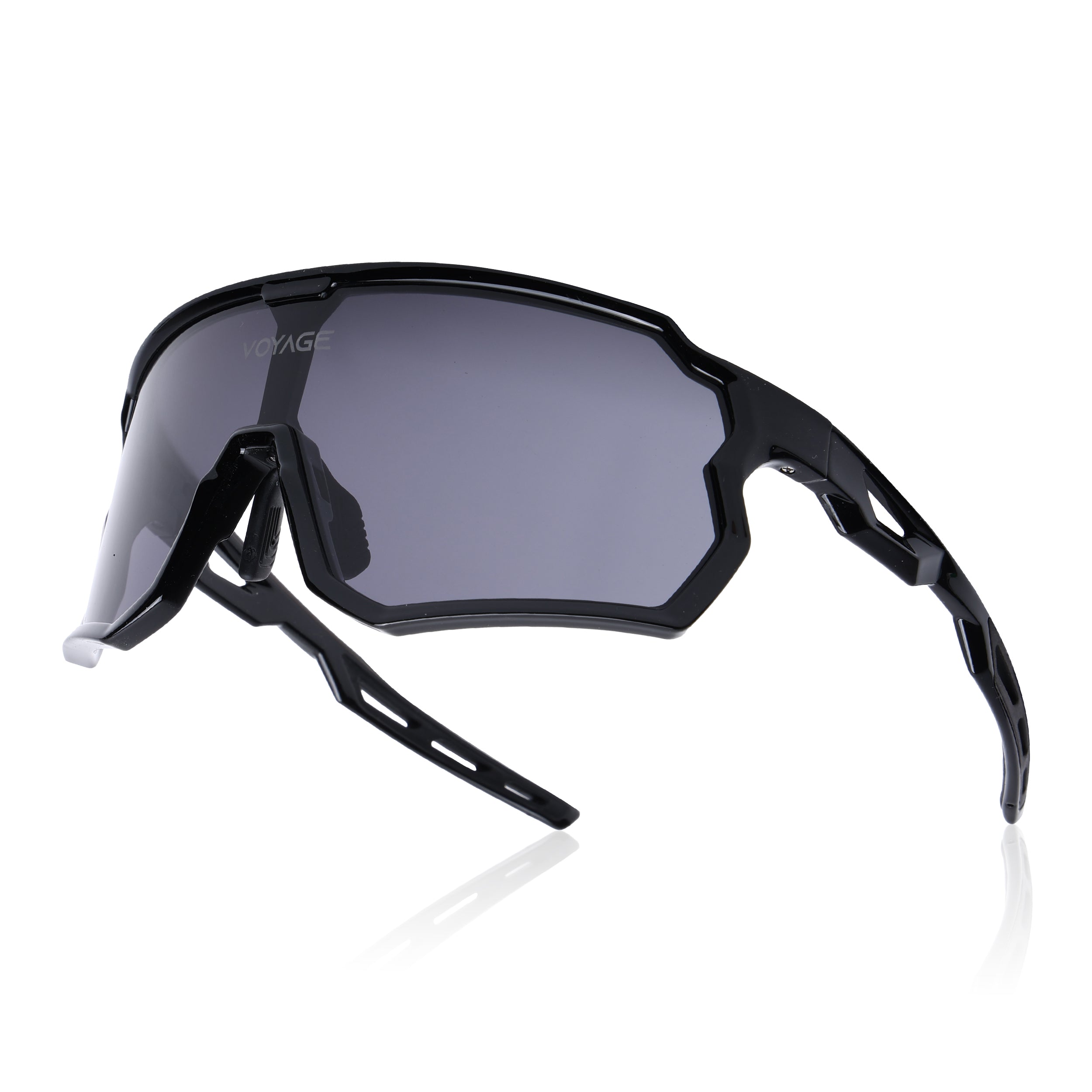 Voyage Select Drift Sunglasses (Grey Lens | Shine Black Frame - SLMG6335)