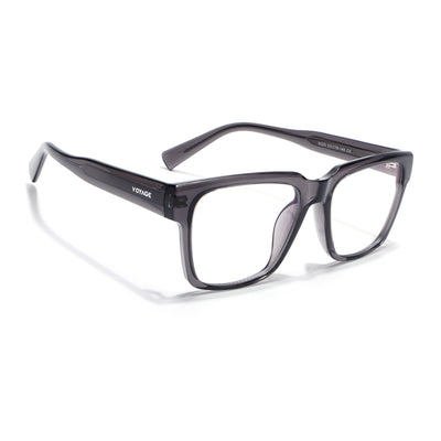 Obsidian | Voyage Grey Wayfarer Eyeglasses for Men & Women (K025FMG8011)