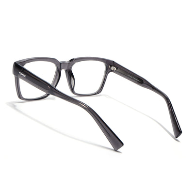 Obsidian | Voyage Grey Wayfarer Eyeglasses for Men & Women (K025FMG8011)