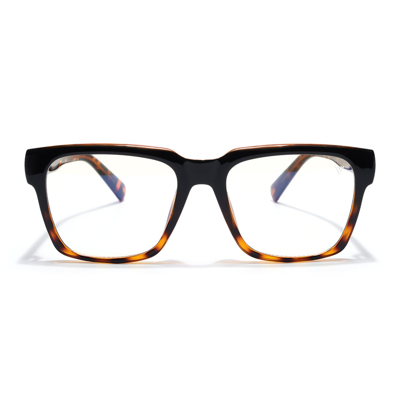 Obsidian | Voyage Demi Brown Wayfarer Eyeglasses for Men & Women (K025FMG8012)