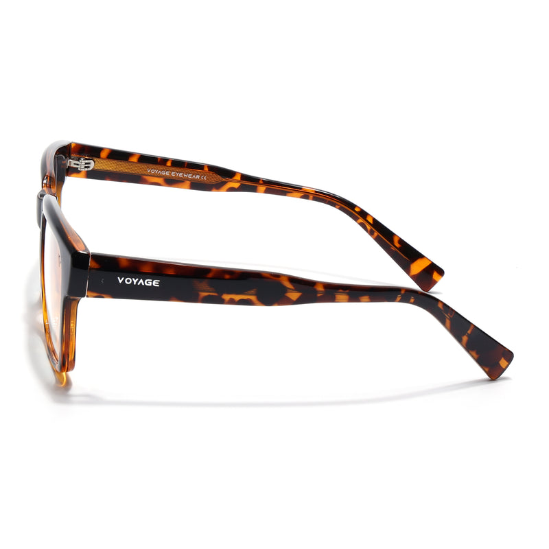 Obsidian | Voyage Demi Brown Wayfarer Eyeglasses for Men & Women (K025FMG8012)