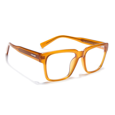 Obsidian | Voyage Orange Wayfarer Eyeglasses for Men & Women (K025FMG8013)