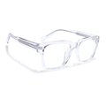 Obsidian | Voyage Transparent Wayfarer Eyeglasses for Men & Women (K025FMG8014)