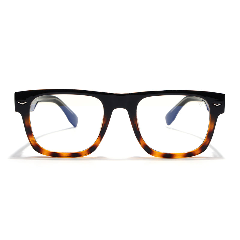 Obsidian | Voyage Demi Brown Wayfarer Eyeglasses for Men & Women (K026FMG8056)
