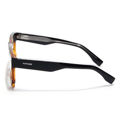 Obsidian | Voyage Demi Brown Wayfarer Eyeglasses for Men & Women (K026FMG8056)