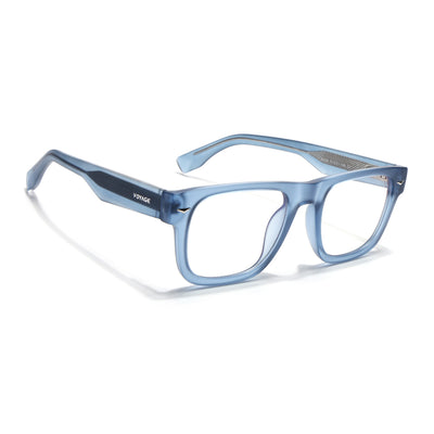 Obsidian | Voyage Blue Wayfarer Eyeglasses for Men & Women (K026FMG8058)