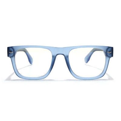 Obsidian | Voyage Blue Wayfarer Eyeglasses for Men & Women (K026FMG8058)