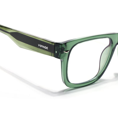 Obsidian | Voyage Green Wayfarer Eyeglasses for Men & Women (K026FMG8059)