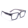 Obsidian | Voyage Grey Rectangle Eyeglasses for Men & Women (K027FMG8027)