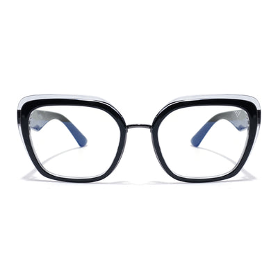 Elara | Black Cateye Eyeglasses for Women (K043FMG8580)