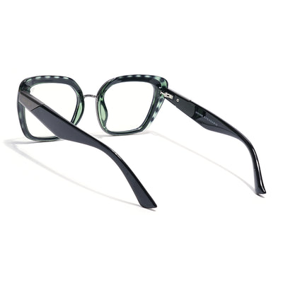 Elara | Demi Green Cateye Eyeglasses for Women (K043FMG8583)