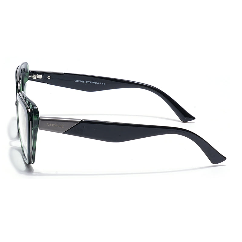 Voyage Demi Green Cateye Eyeglasses for Women (K043FMG8583)