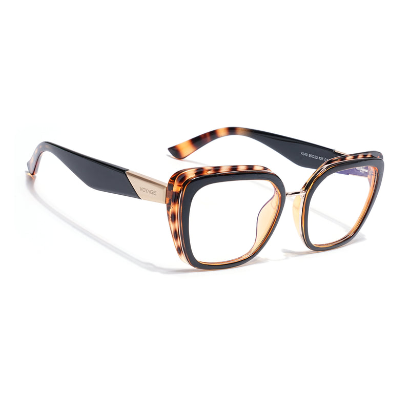 Voyage Demi Brown Cateye Eyeglasses for Women (K043FMG8585)