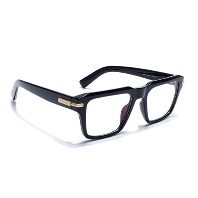Obsidian | Voyage Black Wayfarer Eyeglasses for Men & Women (K047FMG8020)