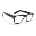 Obsidian | Voyage Black Wayfarer Eyeglasses for Men & Women (K047FMG8021)