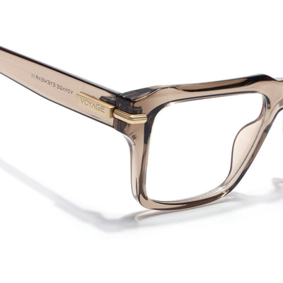 Obsidian | Voyage Brown Wayfarer Eyeglasses for Men & Women (K047FMG8023)