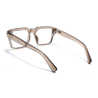 Obsidian | Voyage Brown Wayfarer Eyeglasses for Men & Women (K047FMG8023)