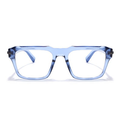 Obsidian | Voyage Blue Wayfarer Eyeglasses for Men & Women (K047FMG8024)