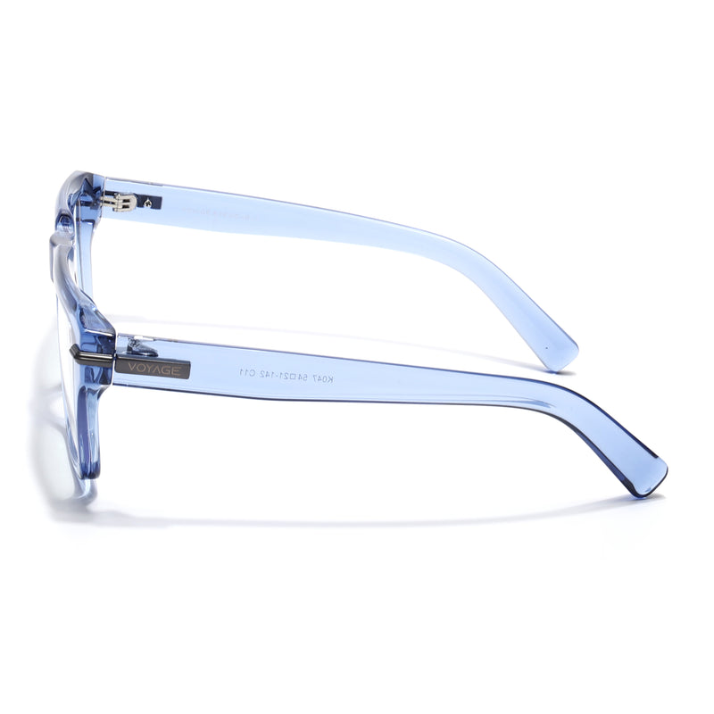 Obsidian | Voyage Blue Wayfarer Eyeglasses for Men & Women (K047FMG8024)