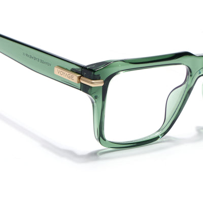 Obsidian | Voyage Green Wayfarer Eyeglasses for Men & Women (K047FMG8025)