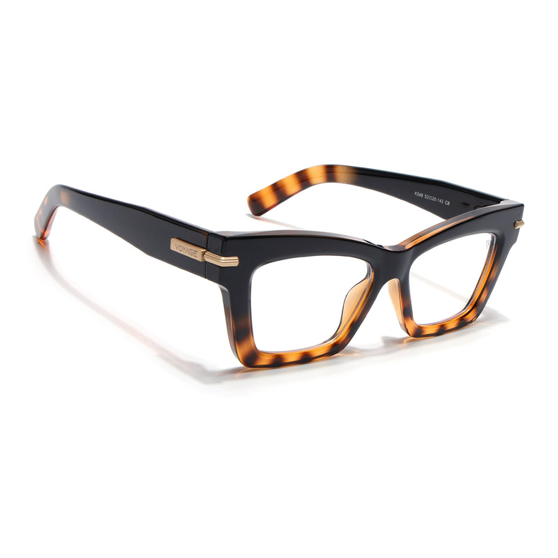 Voyage Demi Brown Cateye Eyeglasses for Women (K048FMG8993)