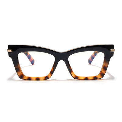 Voyage Demi Brown Cateye Eyeglasses for Women (K048FMG8993)