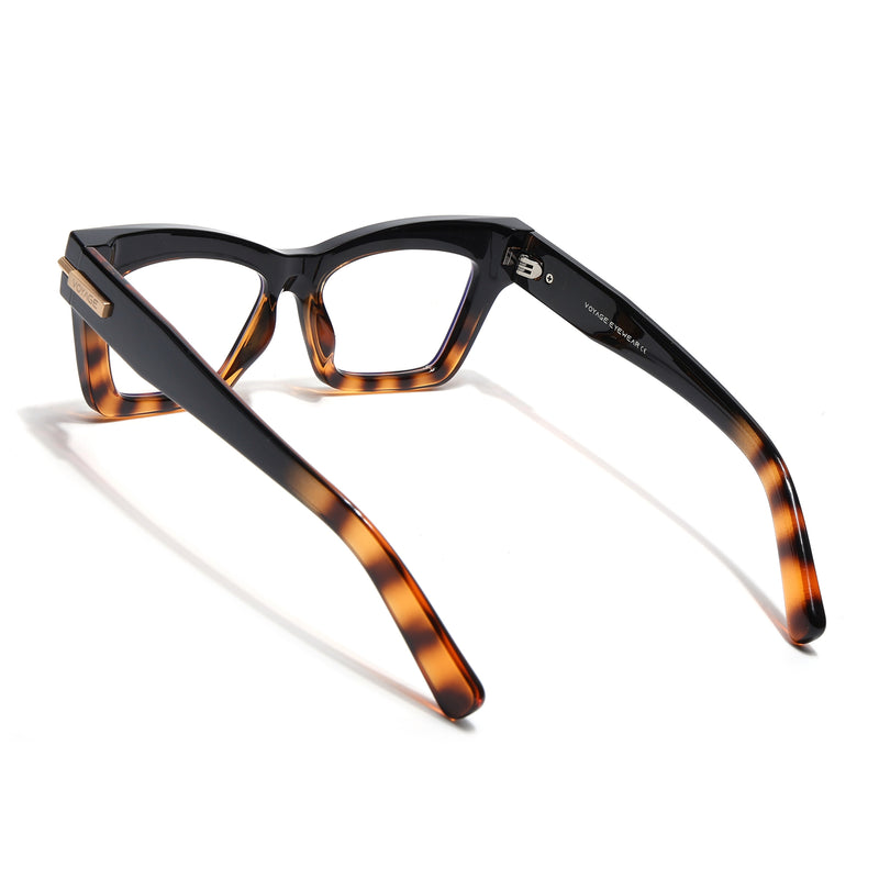 Voyage Demi Brown Cateye Eyeglasses for Women (K048FMG8993)