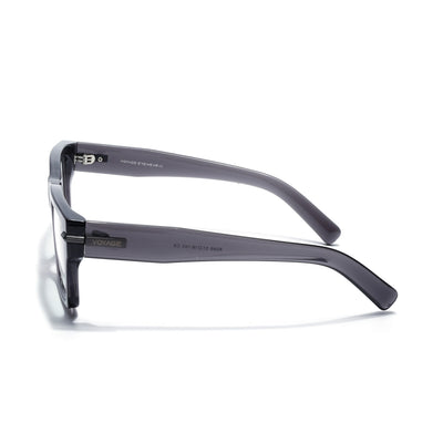 Obsidian | Voyage Grey Wayfarer Eyeglasses for Men & Women (K049FMG7999)