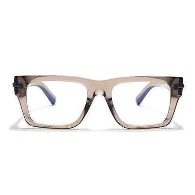 Obsidian | Voyage Brown Wayfarer Eyeglasses for Men & Women (K049FMG8000)