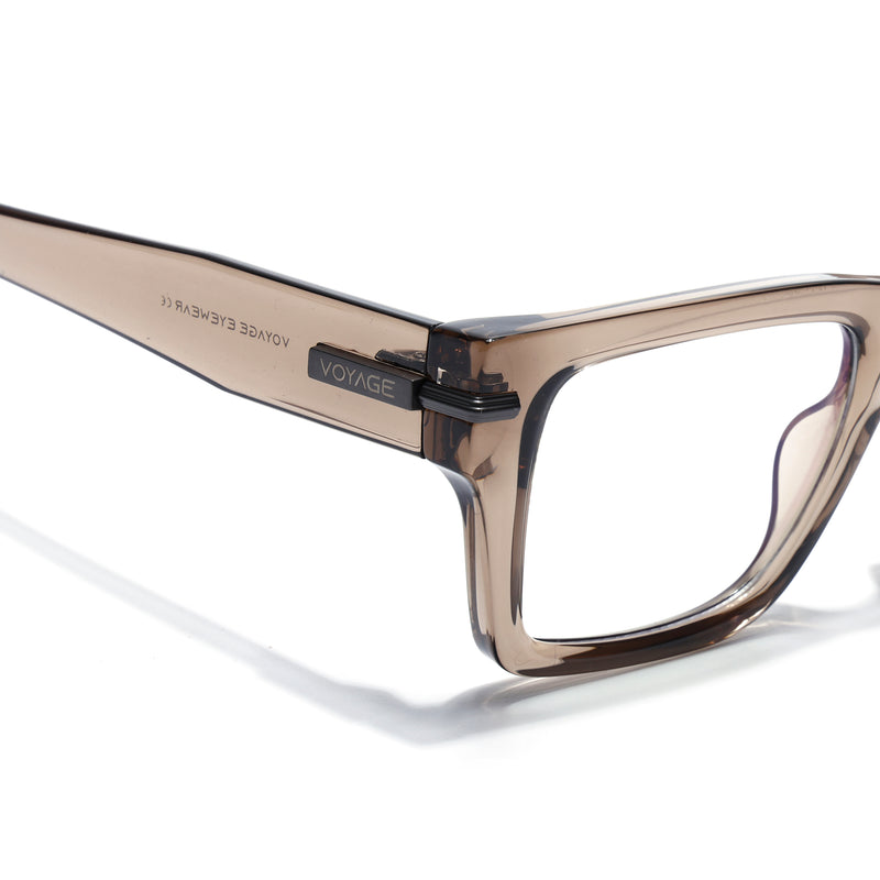 Obsidian | Voyage Brown Wayfarer Eyeglasses for Men & Women (K049FMG8000)