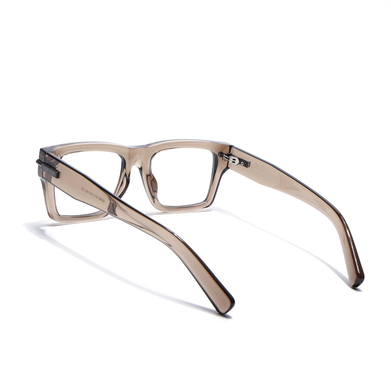 Obsidian | Voyage Brown Wayfarer Eyeglasses for Men & Women (K049FMG8000)