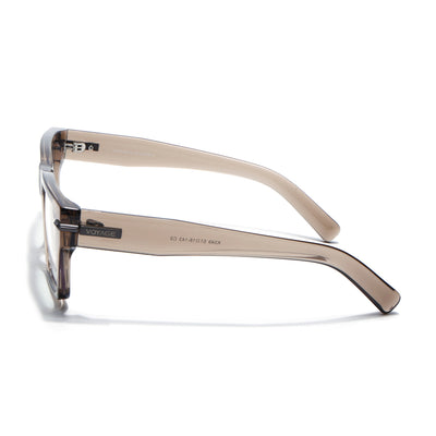 Obsidian | Voyage Brown Wayfarer Eyeglasses for Men & Women (K049FMG8000)