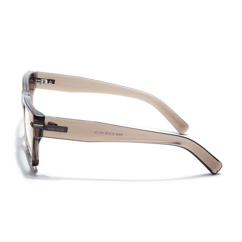 Obsidian | Voyage Brown Wayfarer Eyeglasses for Men & Women (K049FMG8000)