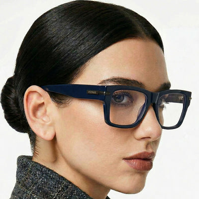Obsidian | Voyage Blue Wayfarer Eyeglasses for Men & Women (K049FMG8001)