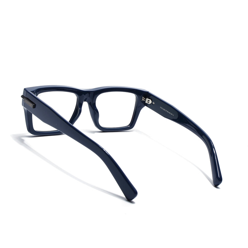 Obsidian | Voyage Blue Wayfarer Eyeglasses for Men & Women (K049FMG8001)