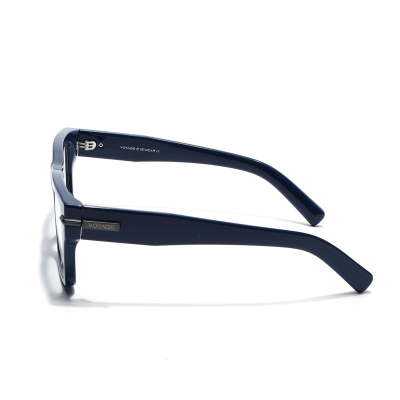 Obsidian | Voyage Blue Wayfarer Eyeglasses for Men & Women (K049FMG8001)