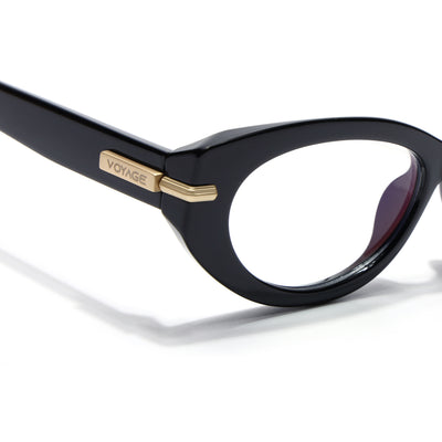 Obsidian | Voyage Black Cateye Eyeglasses for Women (K050FMG8015)