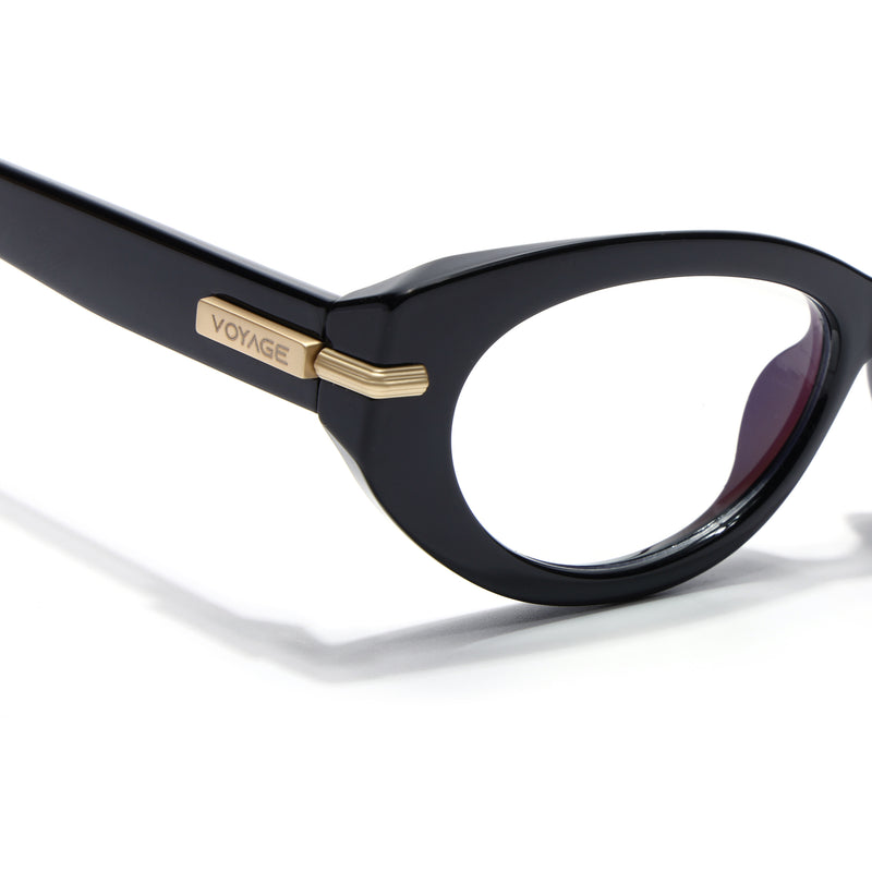 Obsidian | Voyage Black Cateye Eyeglasses for Women (K050FMG8015)
