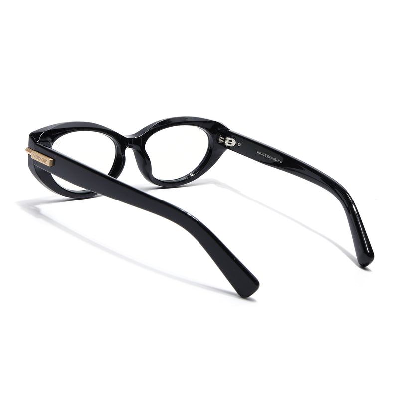 Obsidian | Voyage Black Cateye Eyeglasses for Women (K050FMG8015)