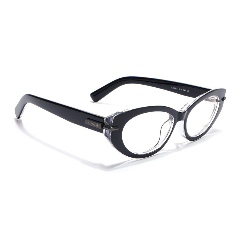 Obsidian | Voyage Black Cateye Eyeglasses for Women (K050FMG8016)