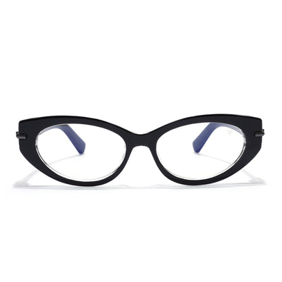 Obsidian | Voyage Black Cateye Eyeglasses for Women (K050FMG8016)