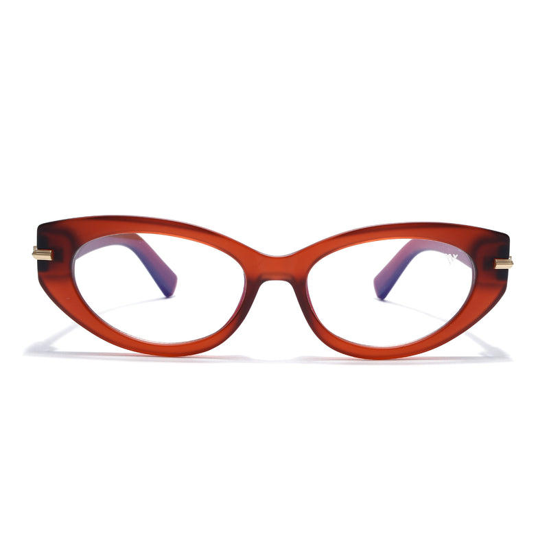 Obsidian | Voyage Red Cateye Eyeglasses for Women (K050FMG8019)