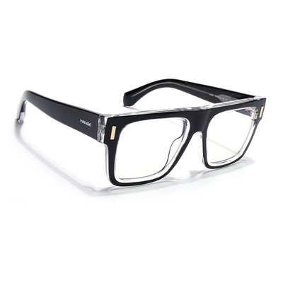 Obsidian | Voyage Black Wayfarer Eyeglasses for Men & Women (K051FMG8062)